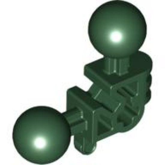 Bionicle Ball Joint 3 x 3 x 2 90 Degree with 2 Ball Joint and Axle Hole
