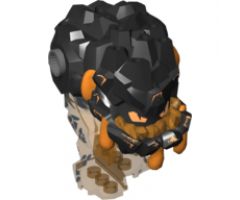 Body Magma Monster Large with Black Top and Black and Orange Pattern