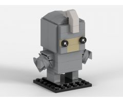 Marvel The Rhino Brickheadz