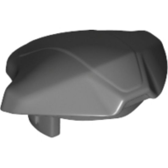 Minifigure, Headgear Helmet SW Inquisitor Fifth Brother