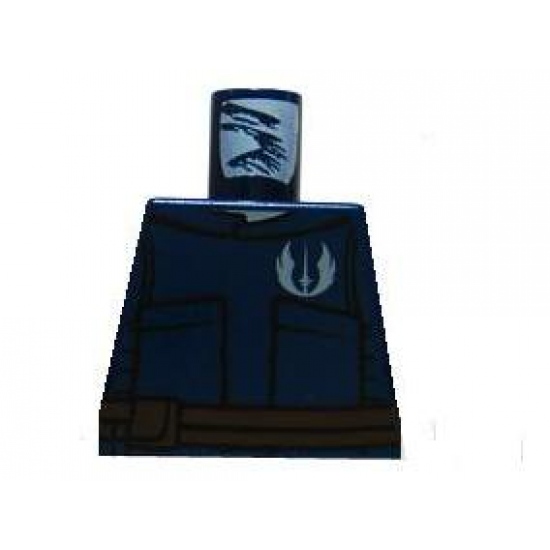 Torso SW Jacket with Brown Belt and Jedi Order Insignia Pattern