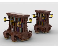 Harry Potter Library Bookcases