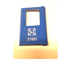 Door 1 x 4 x 5 Train Right with Swedish Train Logo and '7760' Pattern (Sticker) - Set 7760