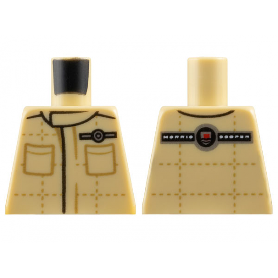 Torso Speed Champions Jumpsuit with Pockets and Morris Cooper Logo Pattern