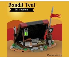 Bandit Tent - Lego Castle Wolfpack