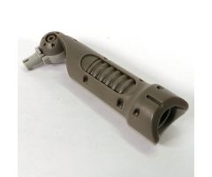 Galidor Limb Leg Jens, Top Section, Left Side Light Gray