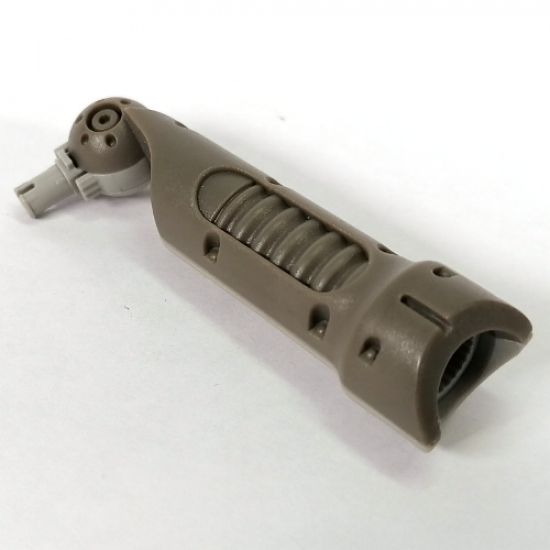 Galidor Limb Leg Jens, Top Section, Left Side Light Gray