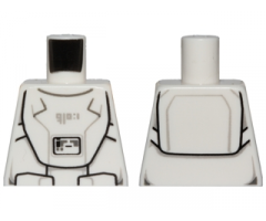 Torso SW First Order Snowtrooper Armor Pattern