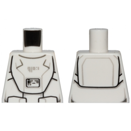 Torso SW First Order Snowtrooper Armor Pattern