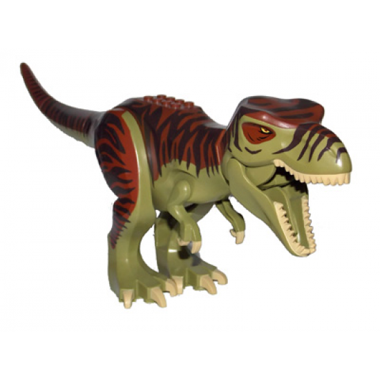 Animal, Dinosaur Tyrannosaurus rex with Reddish Brown Back