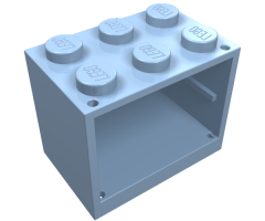 Container Cupboard 2 x 3 x 2 - Solid Studs