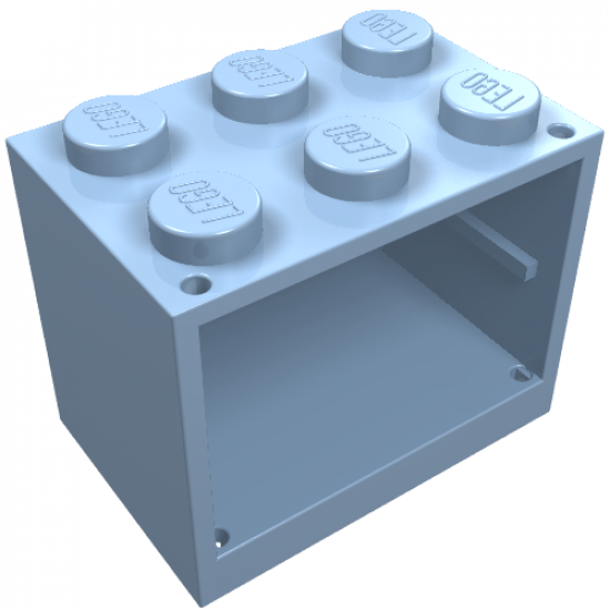 Container Cupboard 2 x 3 x 2 - Solid Studs