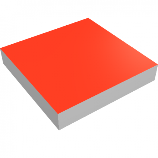 Tile 2 x 2 with Scala Red Top Pattern