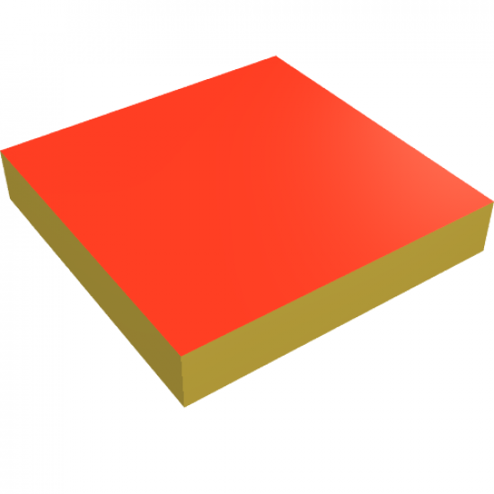 Tile 2 x 2 with Scala Red Top Pattern