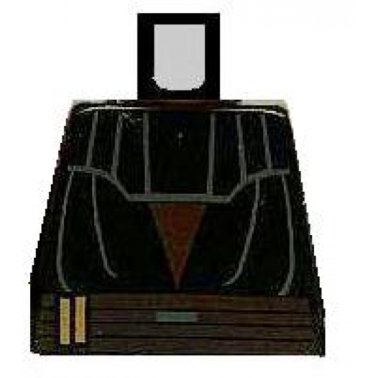 Torso SW Layered Vest with Belt Pattern (Anakin Clone Wars)
