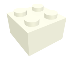 Brick 2 x 2 without Bottom Tubes