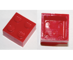 Brick 2 x 2 without Bottom Tubes