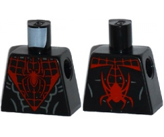 Torso Spider-Man Costume 5 Pattern (Miles Morales)