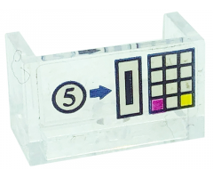 Panel 1 x 2 x 1 with Rounded Corners and 2 Sides with 