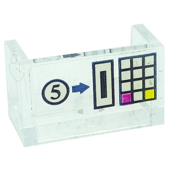 Panel 1 x 2 x 1 with Rounded Corners and 2 Sides with 