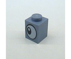 Brick 1 x 1 with Eye Sideways Pattern on Two Sides