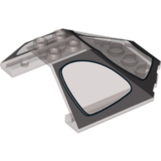 Windscreen 6 x 6 x 2 Canopy with SW General Grievous' Starfighter 2020 Pattern