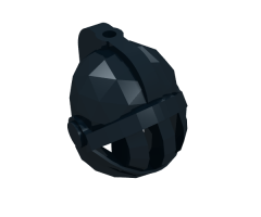 Minifigure, Headgear Helmet Castle with Fixed Face Grille