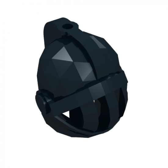 Minifigure, Headgear Helmet Castle with Fixed Face Grille