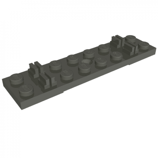 Train, Track Sleeper Plate 2 x 8 without Cable Grooves
