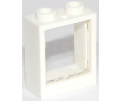 Window 1 x 2 x 2 Flat Front with Trans-Clear Glass for Window 1 x 2 x 2 Flat Front (60592 / 60601)