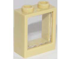 Window 1 x 2 x 2 Flat Front with Trans-Clear Glass for Window 1 x 2 x 2 Flat Front (60592 / 60601)