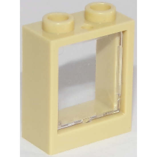 Window 1 x 2 x 2 Flat Front with Trans-Clear Glass for Window 1 x 2 x 2 Flat Front (60592 / 60601)