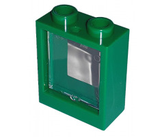 Window 1 x 2 x 2 Flat Front with Trans-Clear Glass for Window 1 x 2 x 2 Flat Front (60592 / 60601)