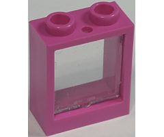 Window 1 x 2 x 2 Flat Front with Trans-Clear Glass for Window 1 x 2 x 2 Flat Front (60592 / 60601)