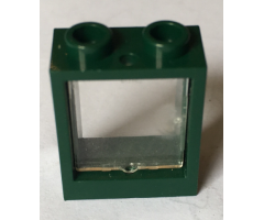Window 1 x 2 x 2 Flat Front with Trans-Clear Glass for Window 1 x 2 x 2 Flat Front (60592 / 60601)