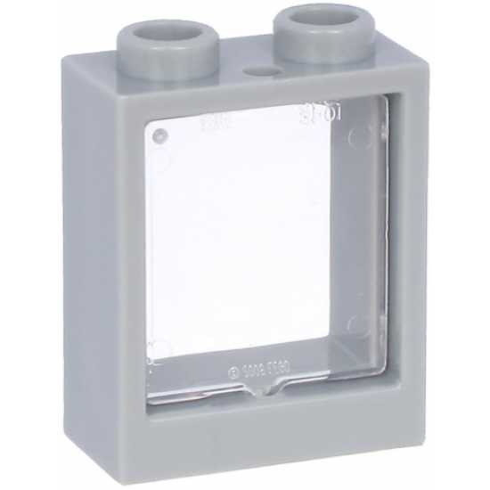 Window 1 x 2 x 2 Flat Front with Trans-Clear Glass for Window 1 x 2 x 2 Flat Front (60592 / 60601)