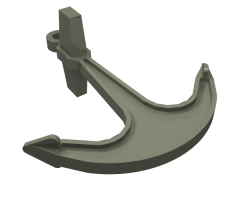 Boat Anchor - Single Top Hole