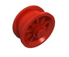 Wheel Spoked 2 x 2 with Stud