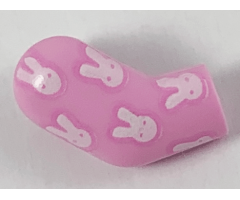 Arm, Right with White Rabbits Pattern