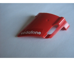 Technic, Panel Fairing #23 Large Short, Small Hole, Side B with 'vodafone' Pattern (Sticker) - Set 8386