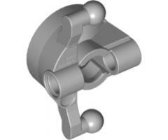 Technic, Steering Wheel Hub Holder with 2 Pin Holes and 2 Tow Ball Arms