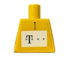 Torso German Telekom Yellow Pattern (Stickers)