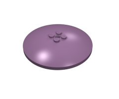 Dish 8 x 8 Inverted (Radar) - Solid Studs
