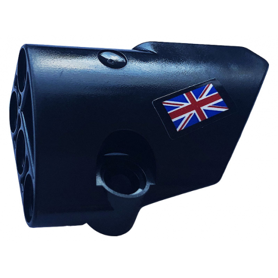 Technic, Panel Fairing # 2 Small Smooth Short, Side B with Flag of Great Britain Pattern (Sticker) - Set 42123