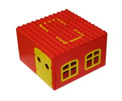 Duplo, Building 12 x 12 with Doors, Windows and Handles