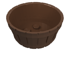 Container Barrel Half Large