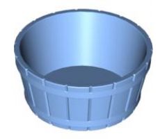 Container Barrel Half Large