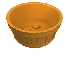 Container Barrel Half Large