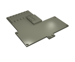 Train, Track 12V Decoupler Base Plate