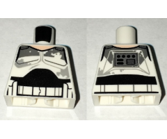 Torso SW Armor Commander Wolffe, Dirt Stains Pattern (Rebels)